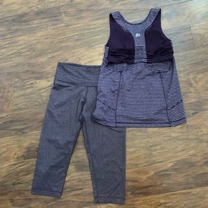 Reebok Workout set size small!